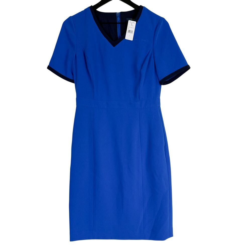 New Brooks Brothers x United Airlines Sheath Dress Blue Uniform - Size 4